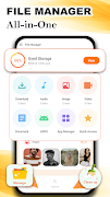 7 Schermata gestore di file