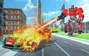 US Police Transform Robot War Ekran Görüntüsü 4