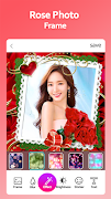 Rose Photo Frame Screenshot 2