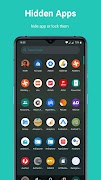 برنامه‌نما Material Pixel Launcher Lock عکس از صفحه
