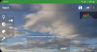 برنامه‌نما Vibrance HDR عکس از صفحه
