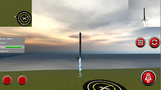 Space Rocket Launch & Landing  スクリーンショット 2
