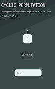 Permutation Calculator اسکرین شاٹ 7