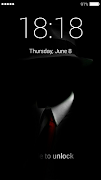 Anonymous Lock Screen اسکرین شاٹ 7