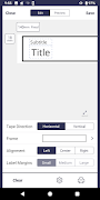 LABEL DESIGN MAKER capture d'écran 4