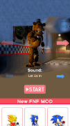 FNF FNaF Freddy Mod Test ポスター