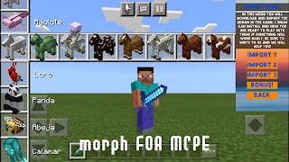 Morph Mod for Minecraft PE captura de pantalla 2