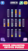 1 Schermata Sort Crypto : Coin Sort Puzzle