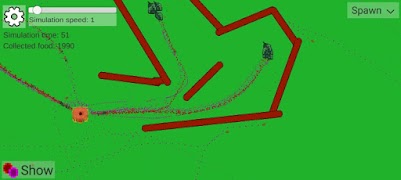 Ants Simulator स्क्रीनशॉट 2