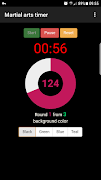 Martial arts timer captura de pantalla 4