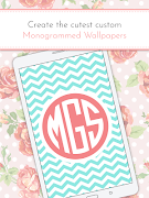 Monogram It! Custom Wallpapers ảnh chụp màn hình 4