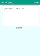 Nepali Typing Plakat