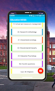 Education MCQs تصوير الشاشة 3
