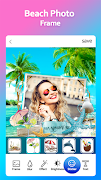 Beach Photo Frame imagem de tela 4