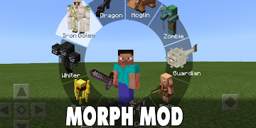 Morph Mod for Minecraft PE 截图 1