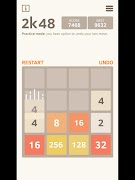 2K48 - Number 2048 puzzle game Affiche