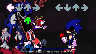 FNF Battle vs Scary Sonik.EXE Screenshot 1