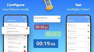 برنامه‌نما Floating Stopwatch Timer عکس از صفحه