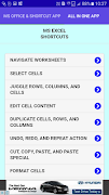 MS OFFICE TUTORIAL & SHORTCUT OFFLINE APP captura de pantalla 3