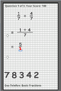 Basic Fractions vLite screenshot 2