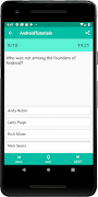 برنامه‌نما Tutorial for Android : Quiz an عکس از صفحه