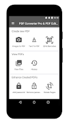 PDF Converter Pro & PDF Editor 2021 اسکرین شاٹ 1