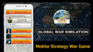 Global War Simulation Lite تصوير الشاشة 7