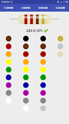 Resistor Color Code Calculator تصوير الشاشة 2