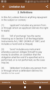Limitation Act 1908 screenshot 5