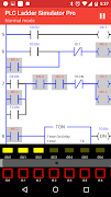 PLC Ladder Simulator Pro imagem de tela 3