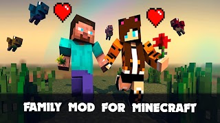 Family Mod for Minecraft PE poster