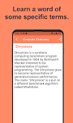 Computer Dictionary ảnh chụp màn hình 4
