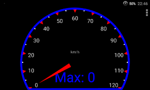 Simple GPS Speedometer ภาพหน้าจอ 4