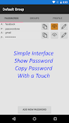Password One: Password Manager اسکرین شاٹ 1