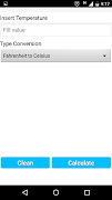 Kalkulator Temperatura screenshot 1