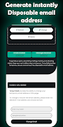 Temporary Email Generator App imagem de tela 5