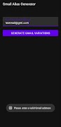 Email Alias Generator স্ক্রিনশট 3