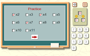 Multiplication Tables ảnh chụp màn hình 4
