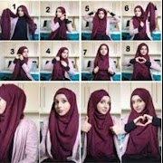7 Schermata Tutorial moderna Hijab