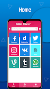 Indian Browser : Fast & Secure ảnh chụp màn hình 7