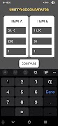 Unit Price Comparison Tool تصوير الشاشة 2