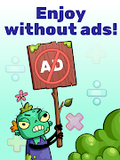 برنامه‌نما Math games: Zombie Invasion عکس از صفحه