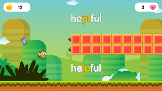 Spelling Bee: Flappy Bee poster