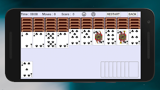 Spider Solitaire स्क्रीनशॉट 6