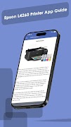 برنامه‌نما Epson L4260 Printer App Guide عکس از صفحه