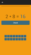 Multiplication table ภาพหน้าจอ 3