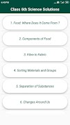 پوستر Class 6 Science NCERT Solution