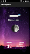 Moon phase Screenshot 2
