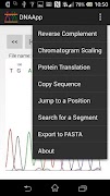DNAApp: DNA sequence analyzer screenshot 5