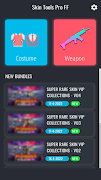 Skin Tools VIP الملصق